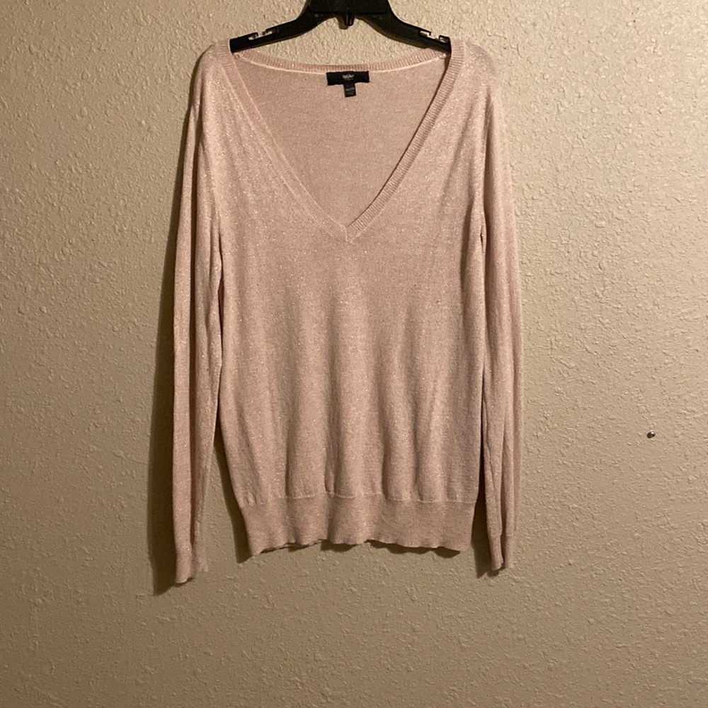 Glitter pink sweater